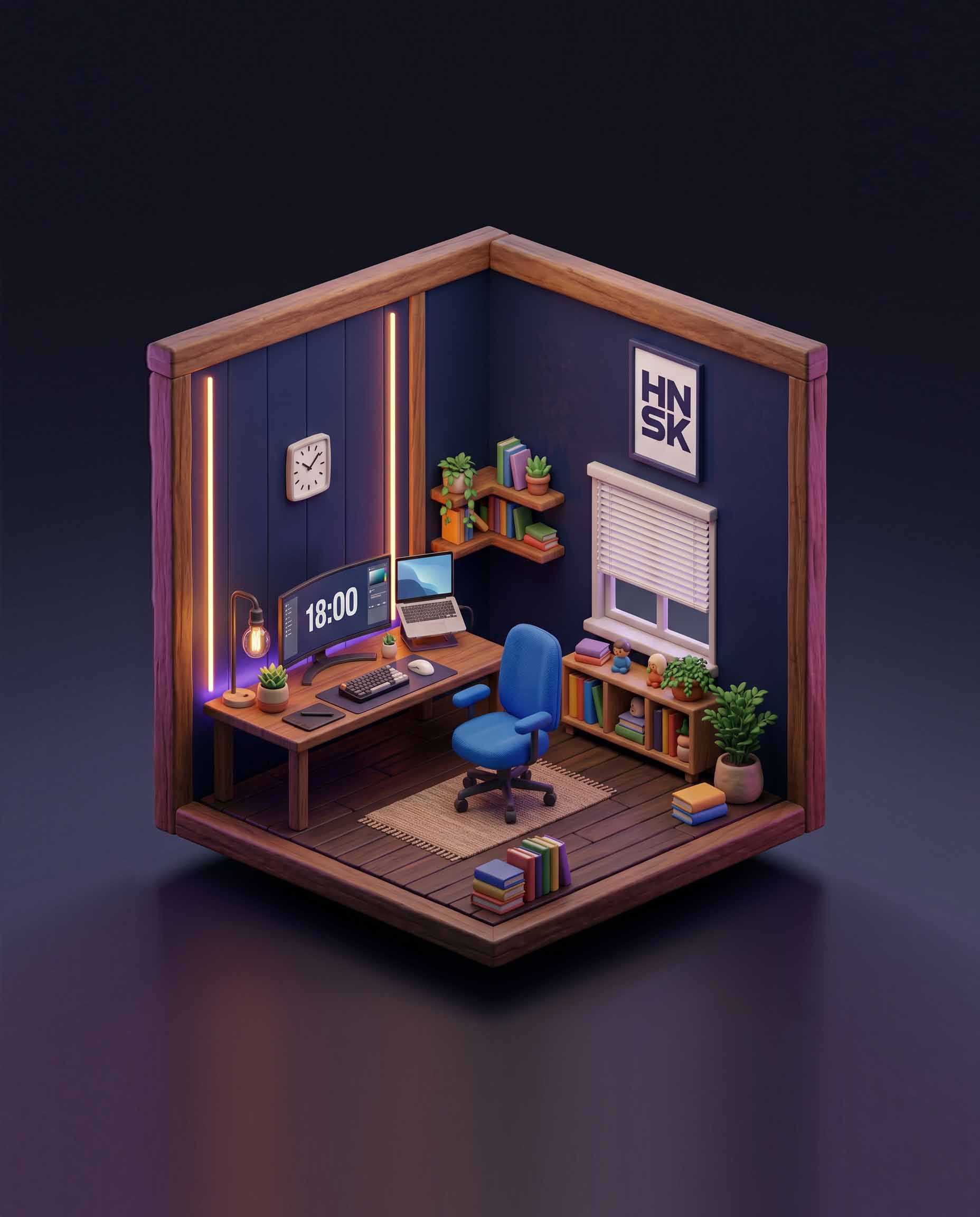 low poly